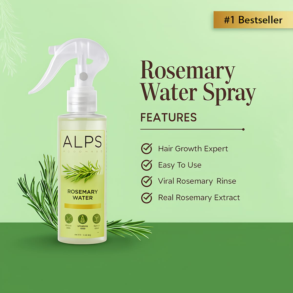🌿 Rosemary Hair Growth Spray